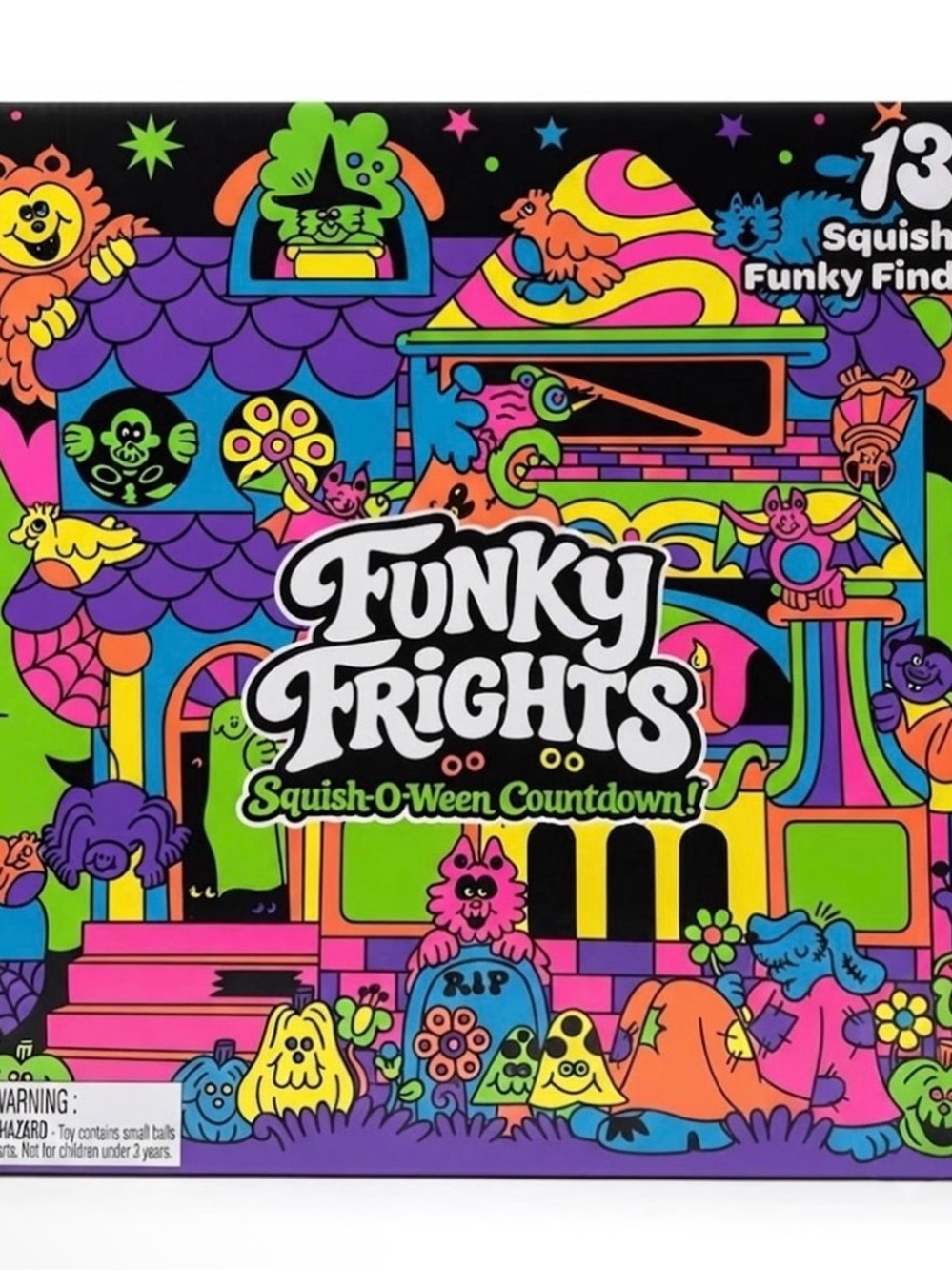 Needoh Funky Freights Squish-O-Ween Countdown